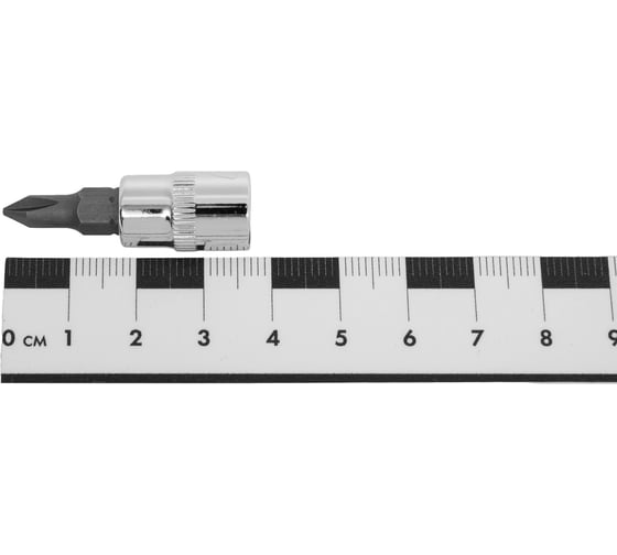 Головка торцевая со вставкой (PH1; 37 мм; 1/4") CUSTOR 4300137