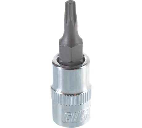 Головка торцевая со вставкой TORX (T15; 37 мм; 1/4") CUSTOR 4501537