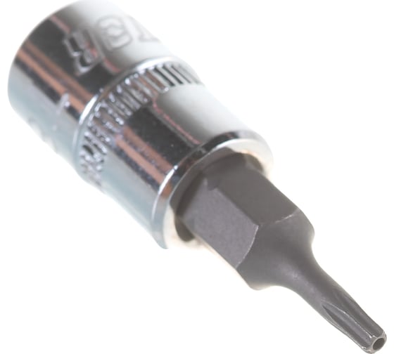 Головка торцевая со вставкой TORX-TAMPER (T8H; 37 мм; 1/4") CUSTOR 4600837