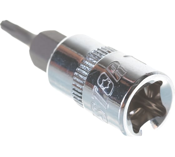 Головка торцевая со вставкой TORX-TAMPER (T8H; 37 мм; 1/4") CUSTOR 4600837