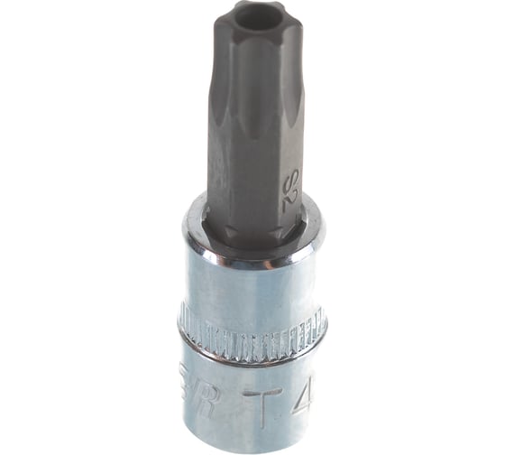 Головка торцевая со вставкой TORX-TAMPER (T40H; 37 мм; 1/4") CUSTOR 4604037 1