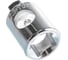 Адаптер с отверстием под вороток (3/8"M х 1/2"F) CUSTOR 6804003 3