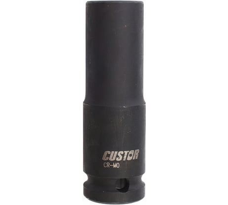 Головка торцевая глубокая ударная (17 мм; 1/2") CUSTOR DS-040170