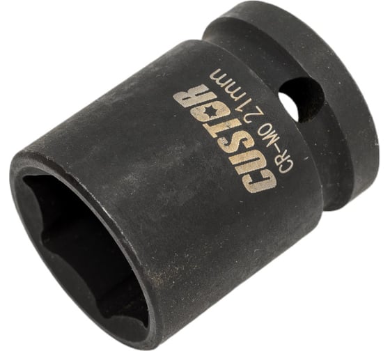 Головка торцевая ударная (21x38 мм; 1/2") CUSTOR RS-040210