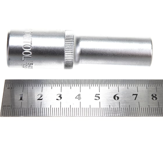 Головка 6-гранная глубокая РROFFI (12 мм; 1/2"; DIN3124; CrV) ABTOMTOOL 542112