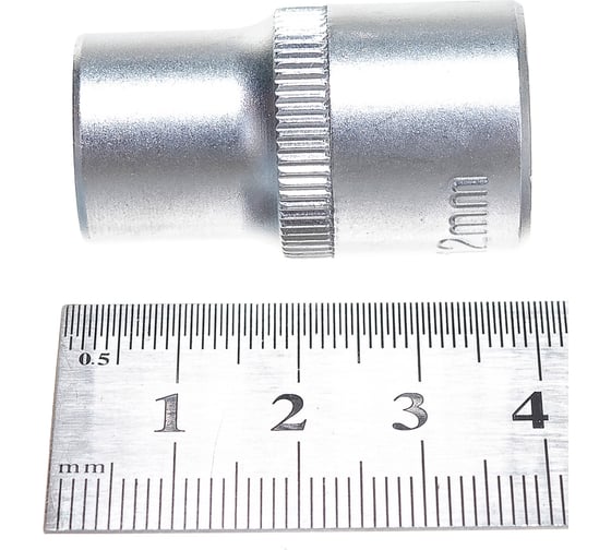 Головка 6-гранная РROFFI (12 мм; 1/2"; DIN3124; CrV) ABTOMTOOL 542012