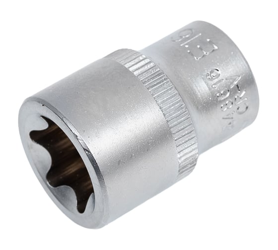 Набор головок TORX РROFFI (9 предметов; Е5-Е16; 1/4"+3/8"; CrV) ABTOMTOOL 5433609