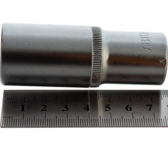 Головка 6-гранная глубокая РROFFI (22 мм; 1/2"; DIN3124; CrV) ABTOMTOOL 542122