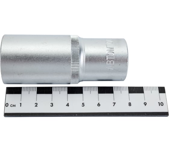 Головка 6-гранная глубокая РROFFI (24 мм; 1/2"; DIN3124; CrV) ABTOMTOOL 542124