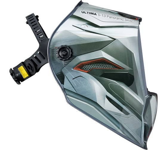 Маска сварщика FUBAG Хамелеон ULTIMA 5-13 Panoramic Silver, зона обзора 100х93 мм 992520.20