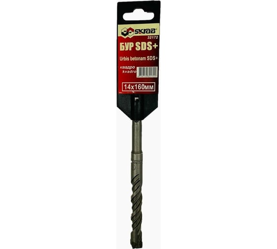 Сверло-бур (14х160 мм; SDS-plus) KW SKRAB 32172 1
