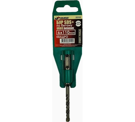 Сверло-бур (6х110 мм; SDS-plus) KW SKRAB 32110