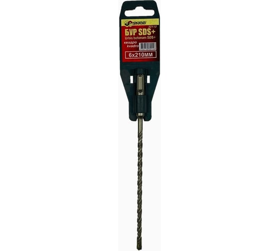 Сверло-бур (6х210 мм; SDS-plus) KW SKRAB 32112