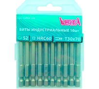 Биты TORX ULTRAPROFI (10 шт; T30; 70 мм) VERTA vup63-154
