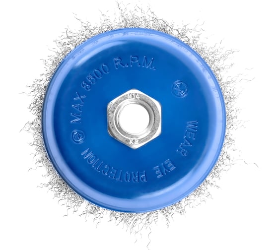 Кордщетка стальная для УШМ 100 мм MONOGRAM 107-073