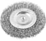 Кордщетка стальная плоская для дрели 75 мм MONOGRAM 106-885 1