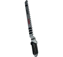 Пилка для лобзика T101AOF Bi-Metall (фигурный, чистый рез, шаг зуба 1.4 мм, толщина реза 1.5-16 мм) (для работ по дереву, фанере), 3 шт, общая длинна 76 мм TOOLAS 00000032
