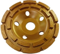 Чашка алмазная 2-х рядная 125x22.2 мм (сегмент) TOOLAS 00000002772
