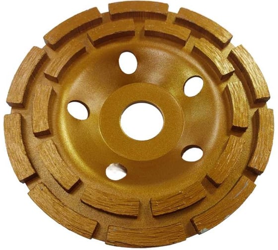 Чашка алмазная 2-х рядная 125x22.2 мм (сегмент) TOOLAS 00000002772