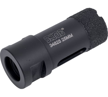 Коронка алмазная по керамике и бетону 25 мм для УШМ SKRAB 34825