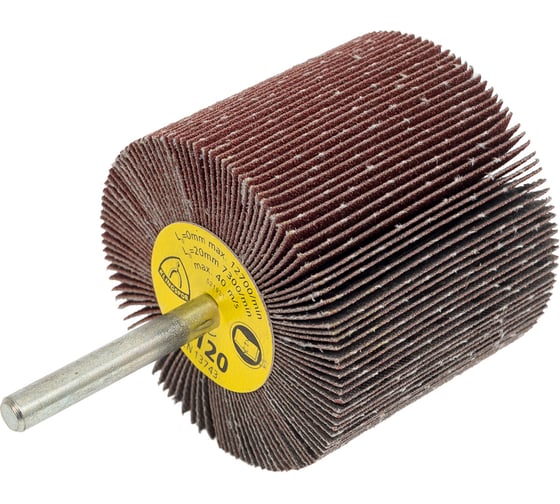 Лепестковая головка KM 613 60x50x6 мм, P120 Klingspor 13090