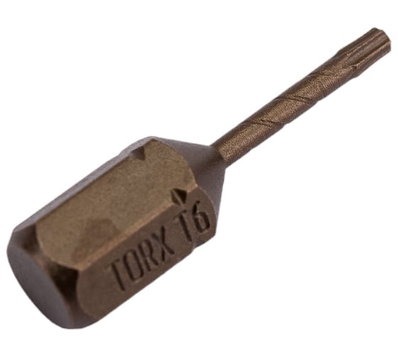 Биты торсионные антислип TORX (10 шт; Т6; 25 мм) SKRAB 43834