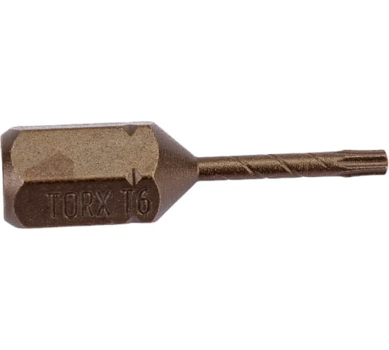 Биты торсионные антислип TORX (10 шт; Т6; 25 мм) SKRAB 43834
