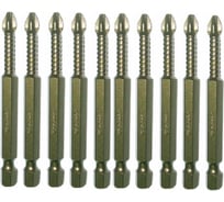 Биты торсионные антислип (10 шт; PZ2; 70 мм) SKRAB 43820