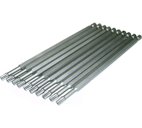 Биты торсионные с отверстием TORX (10 шт; Т10H; 150 мм) SKRAB 43530