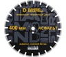 Диск алмазный сегментный по асфальту Diamond Industrial 400 x 10/12 х 25,4 мм HOT PRESS пайка DIDA400