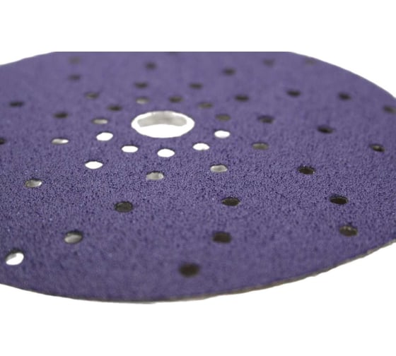 Абразивные круги PURPLE PAPER 150 мм, multiholes P80, 50 шт CERAMAX 1CRX0585