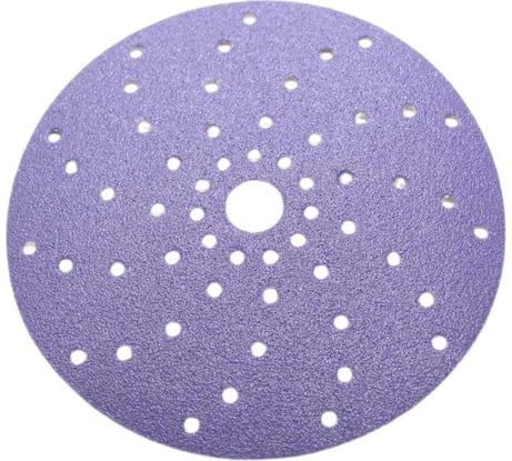Абразивные круги 150 мм CERAMAX PURPLE PAPER, multiholes P180, 50 шт. 1CRX1055