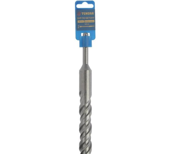 Бур по бетону (28х600 мм; двойная спираль; SDS-plus) TUNDRA 1032446