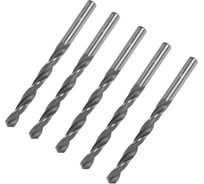 Сверло по металлу (5 шт; 8х115 мм; HSS; цилиндрический хвостовик) TUNDRA 1119678