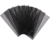 Сетка абразивная водостойкая (10 шт; 115х280 мм; Р100; корунд) TUNDRA 1300831