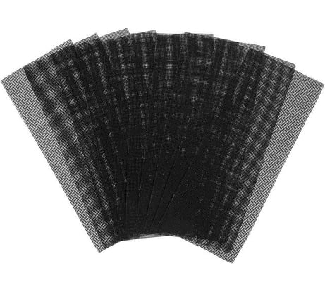 Сетка абразивная водостойкая (10 шт; 115х280 мм; Р800; корунд) ТУНДРА 4710216