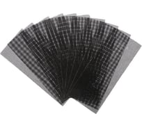 Сетка абразивная водостойкая (10 шт; 115х280 мм; Р180; корунд) TUNDRA 1300833