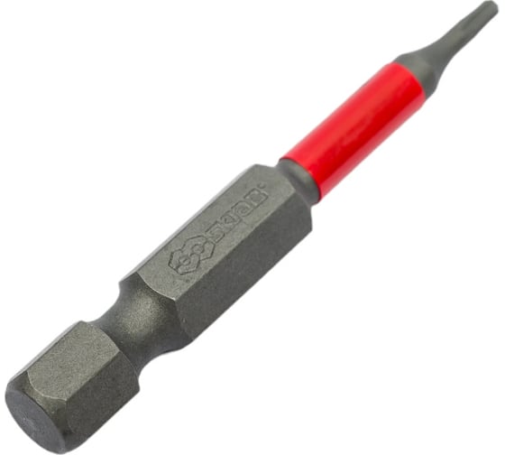 Биты торсионные красные TORX (10 шт; T6; 50 мм) SKRAB 43630