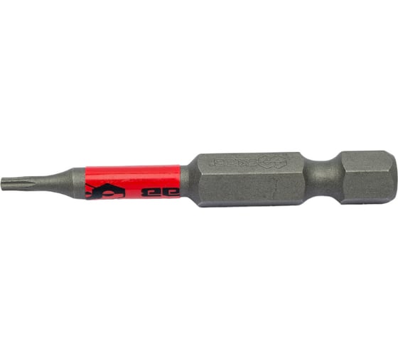 Биты торсионные красные TORX (10 шт; T6; 50 мм) SKRAB 43630