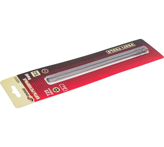 Биты антивандальные с отверстием TORX (2 шт; T25H; 200 мм) SKRAB 43513