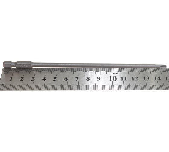 Биты антивандальные с отверстием TORX (2 шт; T20H; 150 мм) SKRAB 43503