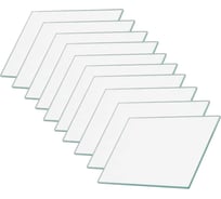 Стекло сменное покровное 110x90 мм, DIN0 C0 10 шт Оберон XL1109000.10