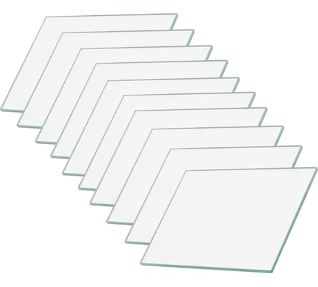 Стекло сменное покровное 110x90 мм, DIN0 C0 10 шт Оберон XL1109000.10