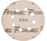 Диск DIAMOND PLUS 125 мм, 8 отверстий, P 080, 50 шт Formel 23551023080 2