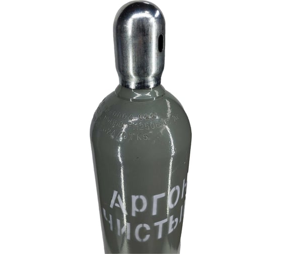 Баллон стальной бесшовный 40 л, 150 атм, серый Газ За Час 4041
