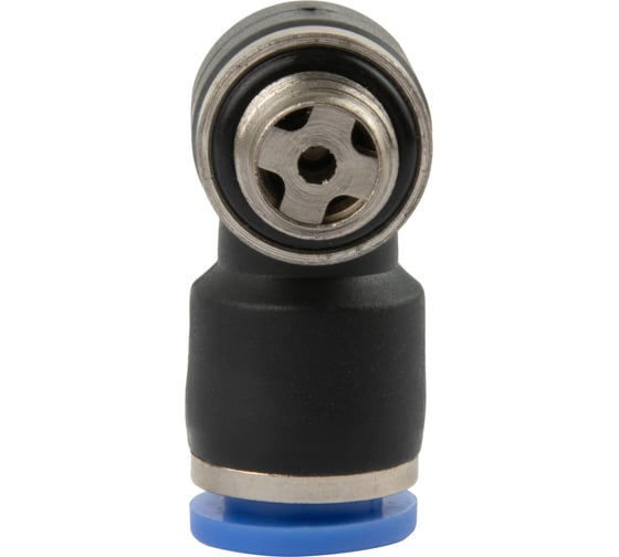 Фитинг цанговый с дросселем наружная резьба G1/8" HARRISON HRS-NSE8G01