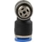 Фитинг цанговый с дросселем наружная резьба G3/8" HARRISON HRS-NSE6G03 3