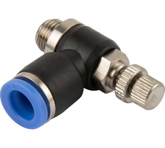 Фитинг цанговый с дросселем наружная резьба G1/2" HARRISON HRS-NSE10G04 1