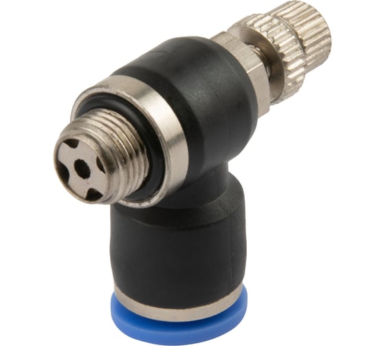 Фитинг цанговый с дросселем наружная резьба G1/8", 5 шт HARRISON HRS-NSE4G01/5