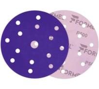 Диск CERAMIC PLUS 150 мм, 15 отверстий, Р 500, 50 шт Formel 93823150500